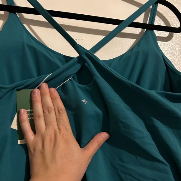 HALARA Teal Mini Dress - Picture 3 of 13
